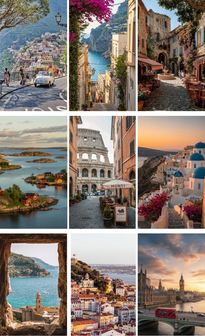 Europe Landing Page
